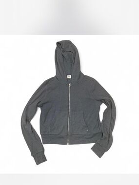 Aritzia TNA waffle zip up